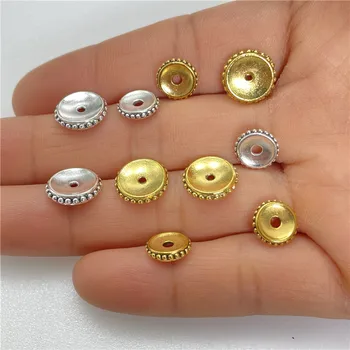 JunKang 30pcs 9 mm 11 mm kolieska v tvare DIY handmade náramok, náhrdelník tesnenie veľkoobchod príslušenstvo šperky Obrázok 2