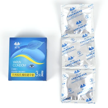3ks/box Dospelých Sex Výrobky Latexové Kondómy Pre Mužov Veľké Olej Prezervatif Hračky Bezpečné Antikoncepcie Nástroje Obrázok 2
