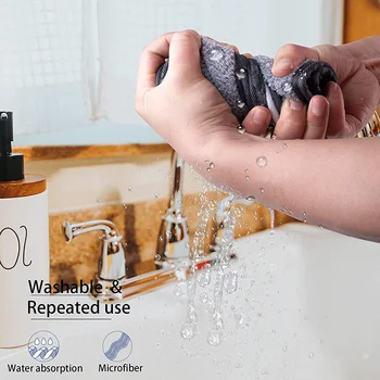 Postrekovač-dôkaz mat pre kohútik Vody-izolačné mat pre kohútik v kúpeľni umývadlo Mikrovlákna, savá podložka