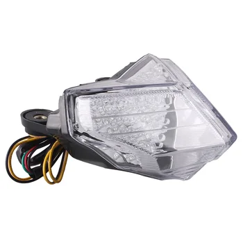 E-Známky Integrované LED Motocykel Zadné Ostrohové Brzdové Svetlo Zase Signál Stop Lampa zadné svetlo Pre DUCATI 1198 R CORSE /848 /1098 R/S Obrázok 2