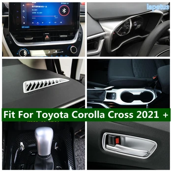 Predné Klimatizácia Ventilačné / Voda Držiak + Elektronickej Ručnej Brzdy / Nástroj Displej Krytu Výbava Pre Toyota Corolla Kríž 2021