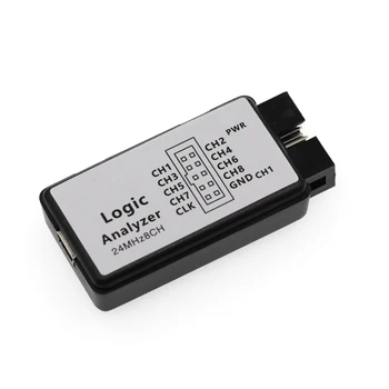 USB Logika Analyzer 24M 8CH Microcontroller RAMENO pomocou fpga Ladiaci Nástroj 24MHz, 16MHz, 12MHz, 8MHz, 4MHz, 2MHz