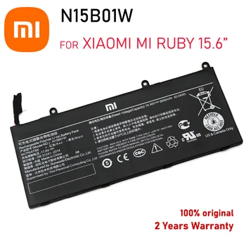 Originálne kontakty batérie Xiao Mi Ruby 15.6 palce Timi TM1703 N15B01W Notebook Notebook Batérie Windows 10 Rad Nové Batérie Obrázok 2