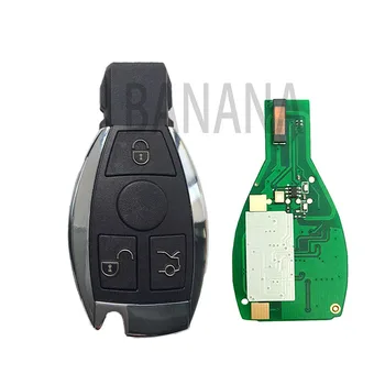 Pre Benz BGA, 3 tlačidlo auto tlačidlo smart karty, diaľkové ovládanie kľúč, frekvencia vstavaným čip NEC Obrázok 2