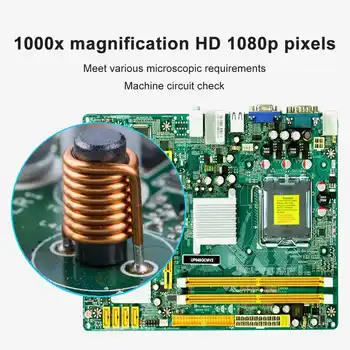 1000X Wifi Elektronické Ručné Prenosné Digitálne Rozhranie USB Electron Stereo Mikroskopy 8 LED Držiak Pre Android IOS PC