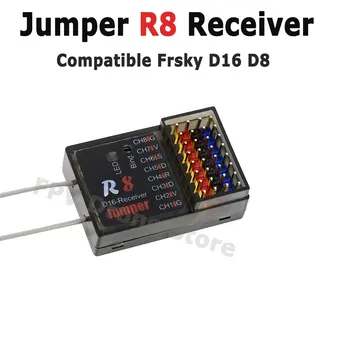 Jumper R8 FPV RC Rádio Prijímač SBUS OPENTX Systém 16CH T16 FRSKY D16 D8 Režim Vzdialenej Rádio Radič PX4 riadenia Letu X8R Obrázok 2