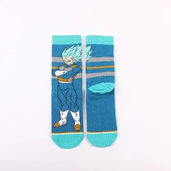 Japonský Bandai Anime Dragon Ball Ponožky Kreslená Postavička Vegeta Sockken Muži Alebo Ženy, Veľkoobchod