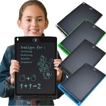 8.5/10 Palcový LCD Kreslenie Tablet Digitálne Maľovanie Nástroje E-Kniha Mágie Písanie Stravovanie Detí Vzdelávacieho Hračky Obrázok 2