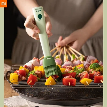 Xiao potravinársky silikón kefa kuchyňa palacinka olej kefa domácnosti vysokým teplotám non-linting pečenie barbecuebrush