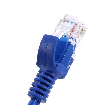 Vysoká Rýchlosť CAT-5e RJ45 Ethernet LAN Patch Kábel CAT5 Kábel Siete Internet Jumper 1m/3m/5m/15m/30 m pre Počítač Modem Router Obrázok 2