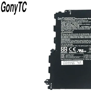 GONYTC Pôvodné GI02XL Notebook Batérie Pre HP Pavilion X2 12 12-B000 HSTNN-LB7D 832489-421 833657-005 Obrázok 2