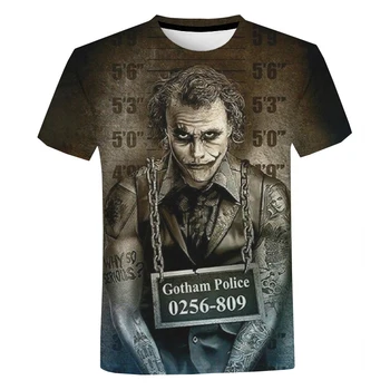 Horor Film Joker 3D Print T Shirt Muži Ženy Chucky T-shirts Streetwear Hip Hop To Tričko Mužov Bežné Nadrozmerná t-shirt