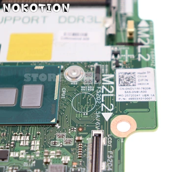 NOKOTION CN-0NDV1M 0NDV1M Pre DELL Inspiron 7348 Notebook Doske 13321-1 8X6G1 SR23Z I3-5010U CPU DDR3L Obrázok 2