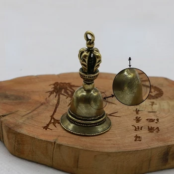 1pc Kerstboom Vešiak Komplikovanosti Handwerk Magic Bela Vietor Bell Tibetaanse Bronzen Bela Antieke Bela Shui Feng Zvony Voor Decoratie