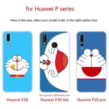 Mäkké Silikónové Puzdro Gambar Doraemon Hd Pre Huawei P50 P30 P40 P20 Pro Lite E P Samrt Z 2019 2020 Senior Obrázok 2